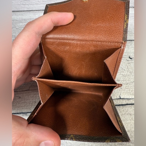 Louis Vuitton Portefeiulle Elise Trifold Wallet Monogram Canvas Leather - Picture 8 of 14